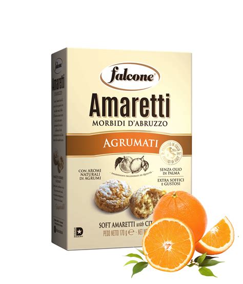 Amaretti AMARETTI AGLI AGRUMI CARTONE DA 12 CONF X 170 GR