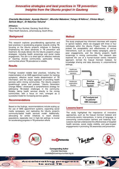 Pdf Innovative Strategies And Best Practices In Tb Prevention