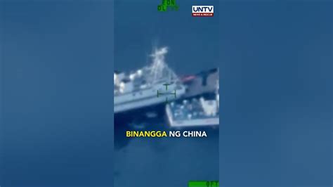 Barko Ng Pilipinas Sa Resupply Mission Sa Ayungin Shoal Binangga Ng