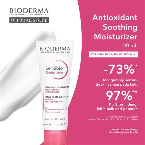 Jual Bioderma Sensibio Defensive 40 Ml Antioxidant Soothing