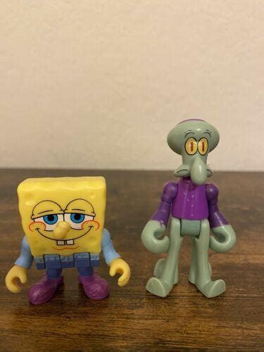 Imaginext Figure Squidward And Spongebob Squarepants Bikini Bottom Figures 3831303187