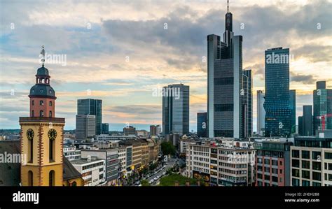 city centre, frankfurt, city centres, frankfurts Stock Photo - Alamy