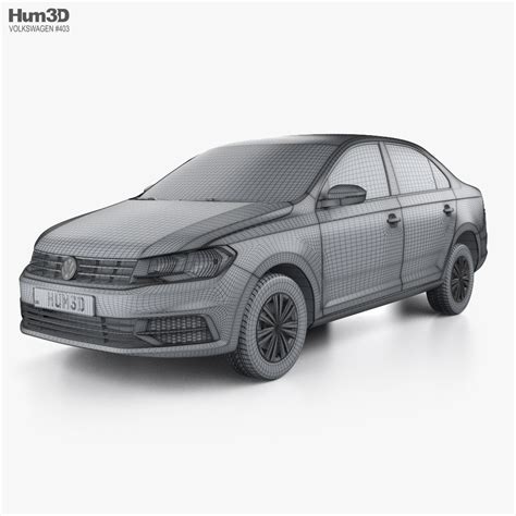 Volkswagen Santana sedan 2024 3D model - Download Sedan on 3DModels.org