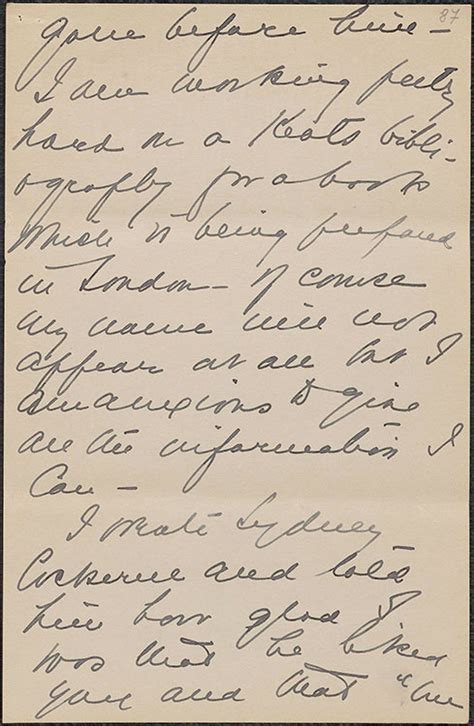 Belle Da Costa Greene Letter To Bernard Berenson 20 August 1912