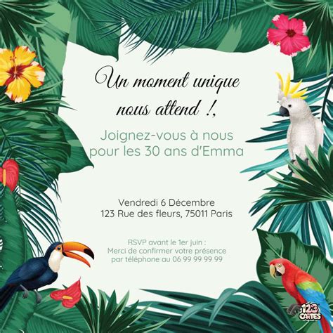 Invitations Anniversaire Adulte Gratuites Imprimer Page Sur