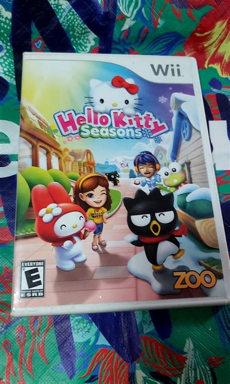 Wii Hello Kitty Seasons Video Gaming Video Games Nintendo On Carousell