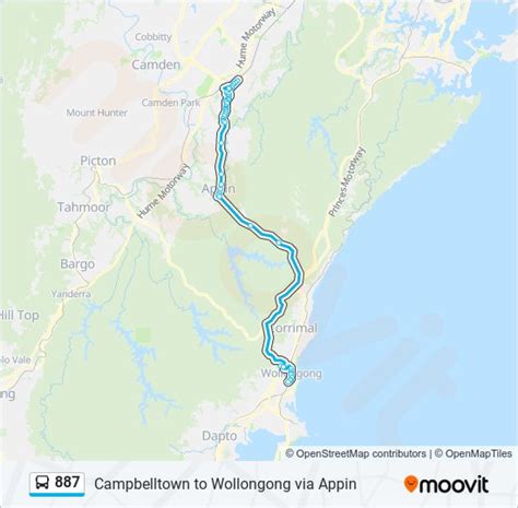 887 Route Schedules Stops Maps Wollongong Stn Updated