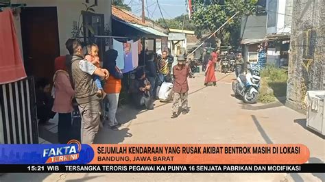 Situasi Terkini Di Dago Bandung Pasca Bentrok Warga Dengan Polisi