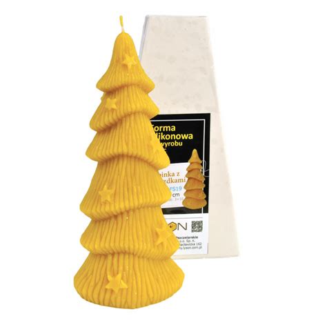 Moule à cire pour bougie SAPIN ETOILE