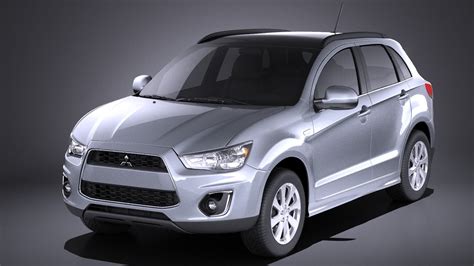 Mitsubishi Outlander Sport Rvr Asx V Ray D Model By Squir