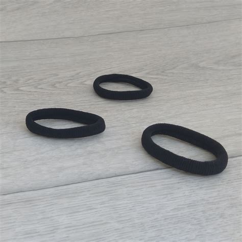 Colitas Para El Pelo De 5 Cm X 10 Uni NEGRO