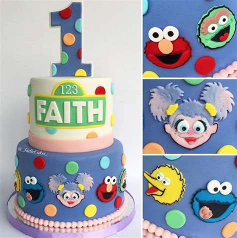 Sesame Street Birthday Cake