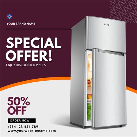 Copy Of Fridge Electronics Gadgets Sale Flyer Postermywall