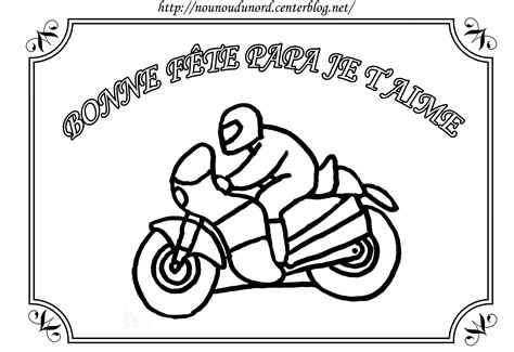 Coloriage Bonne Fete Papa Nounou Du nord Coloriage Moto Pour La Fªte