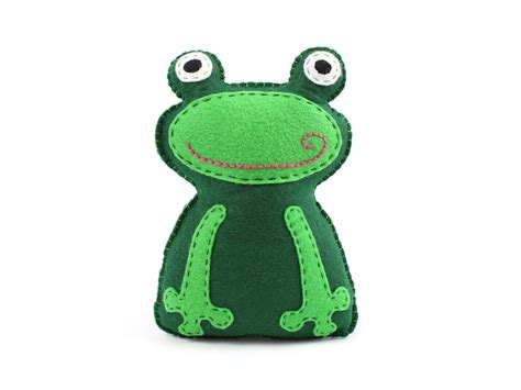 Frog Sewing Pattern Frog Stuffed Animal Hand Sewing Pattern | Etsy