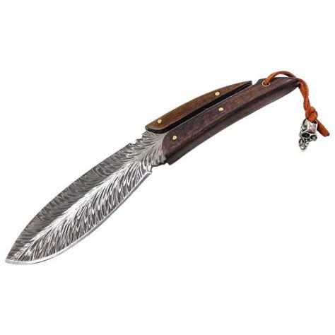 Нож Перо сталь АUS-8 с ножнами комплект