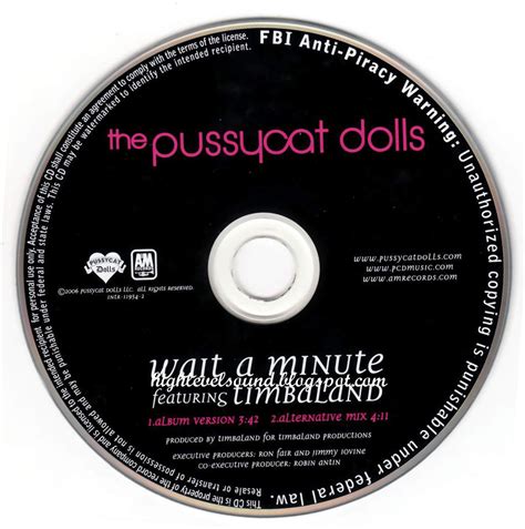 Highest Level Of Music Pussycat Dolls Feat Timbaland Wait A Minute