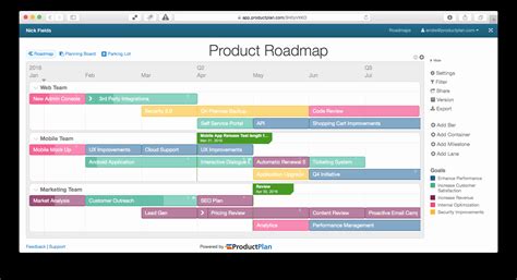 Free Project Roadmap Template | Stcharleschill Template