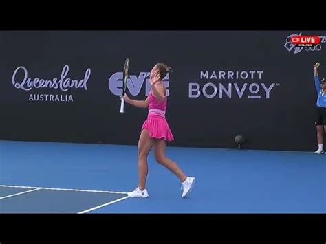 Marta Kostyuk Vs Daria Kasatkina WTA Tennis Coverage Brisbane WTA