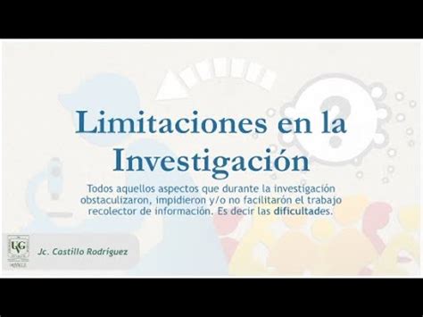 Gu A Completa C Mo Redactar Con Xito Las Limitaciones De Un Proyecto