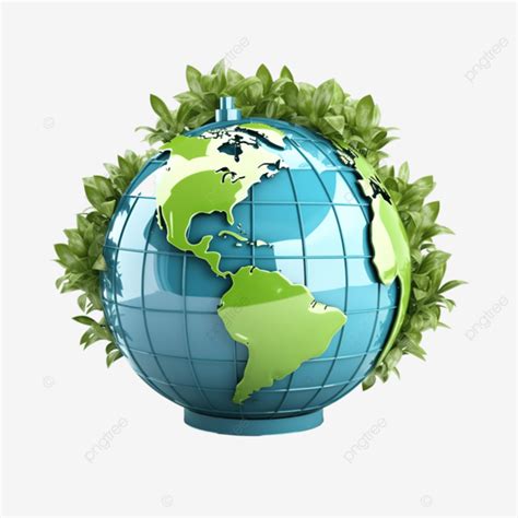 Save Earth 3d Illustration Save Earth Green Earth Eco Earth PNG