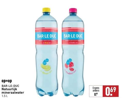 Natuurlijk Mineraalwater Aanbieding Bij Aldi