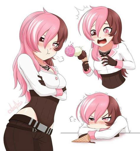 Neo Is So Cute When She Pouts Rwby Neo Rwby Anime Rwby Characters