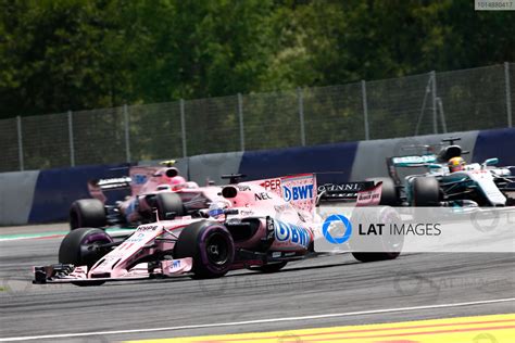 Red Bull Ring Spielberg Austria Sunday 9 July 2017 Sergio Perez