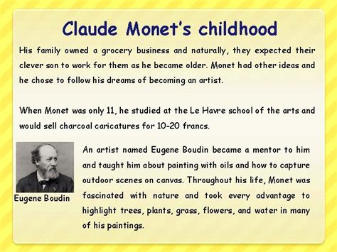 Claude Monet Who Was Claude Monet Claude Monet