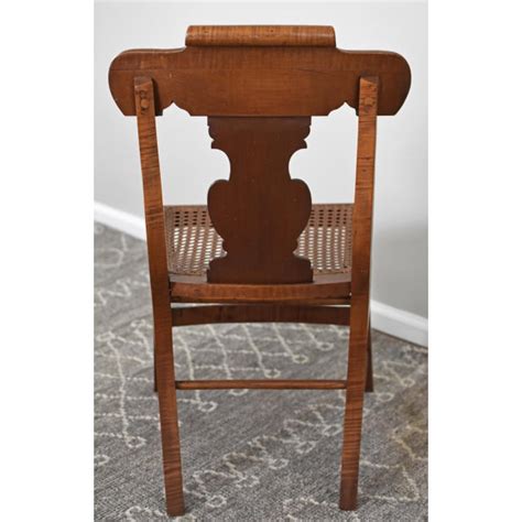 Antique Fiddle Back Side Chair Chairish