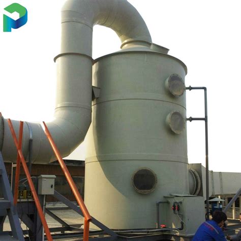 Industrial Waste Gas Srcubbers Wet Spraying Purification Tower Gas