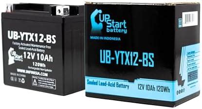 YTX12 BS Battery Replacement 10Ah 12v Sealed Factory Activated