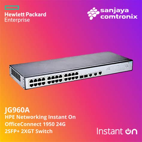 Jual Hpe Networking Instant On G Sfp Xgt Switch Office