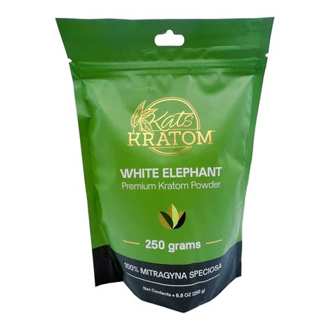 Kats Kratom White Elephant Kratom Powder Buy Now