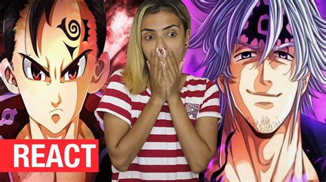 REACT 2 EM 1 RAP DO ZELDRIS RAP DO ESTAROSSA Nanatsu No Taizai Do