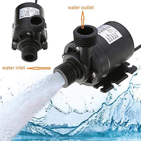 ZAOJIAO DC 12V Brushless Water Pump 1 2 Male Thread Centrifugal