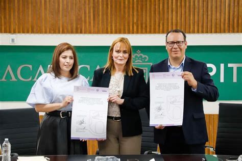 Firma Ayuntamiento de Zacatecas convenio de colaboración con el Cecati