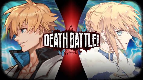 Ky Kiske Vs Artoria Pendragon Guilty Gear Vs Fate Youtube