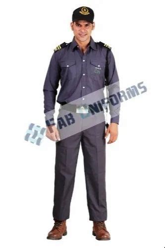 Cotton Regular Fit Mens Security Uniform At Rs 990 Set In Delhi ID