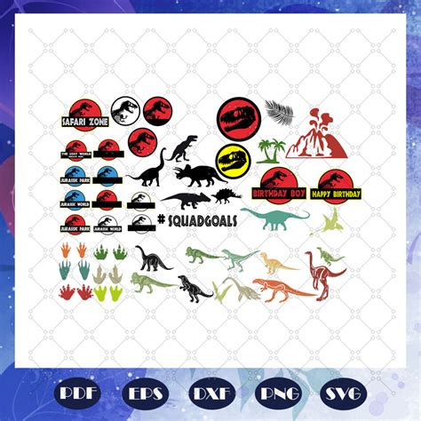 Jurassic Park Bundle Svg Jurassic Park Svg Jurassic Park P Inspire