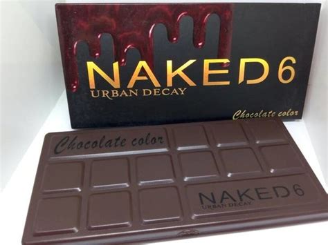 Jual NAKED 6 CHOCOLATE Eyeshadow Urban Decay Eye Shadow Coklat