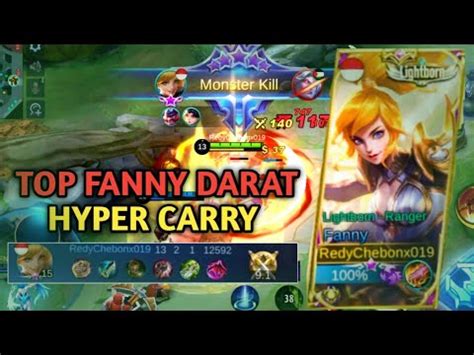 Top Fanny Darat Hyper Carry Meskipun Jaringan Lag Tetep Anjayy Mobile