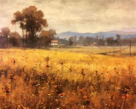 Field Landscape Painting Images - Free Download on Freepik