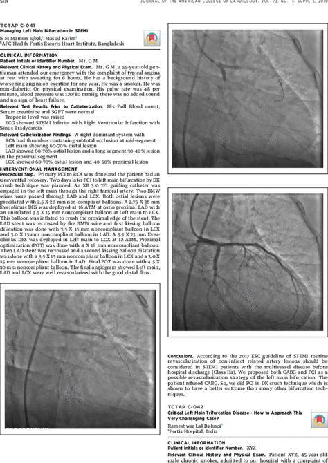 Tctap C Critical Left Main Trifurcation Disease How To Approach