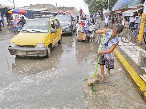 La Industria de Chiclayo Drenaje pluvial lleva seis años en promesa