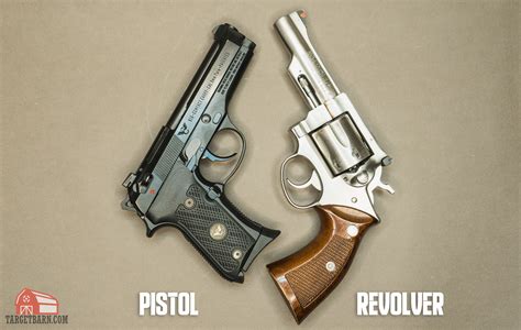 Revolver vs. Pistol - The Broad Side