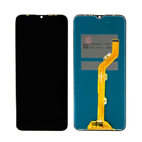 Infinix Hot Lcd Ekran Çıtasız Siyah mobilparcasi