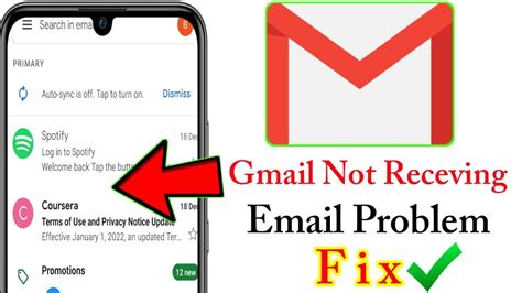 How To Fix Gmail Not Receiving Emails Youtube