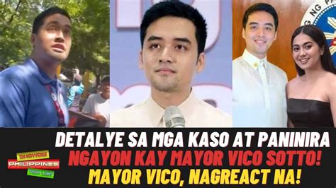 Detalye Sa Mga Kaso At Paninira Na Kinakaharap Ngayon Ni Mayor Vico