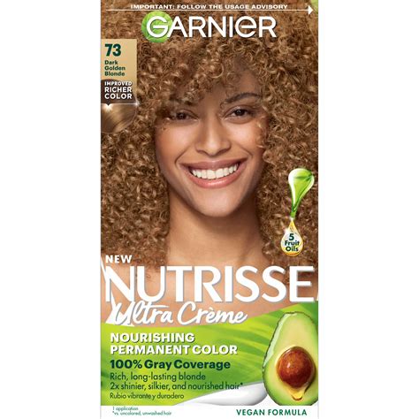 Garnier Nutrisse Nourishing Hair Color Creme Dark Golden Blonde